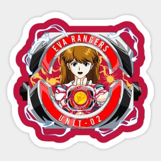 Eva Rangers Unit 02 Sticker